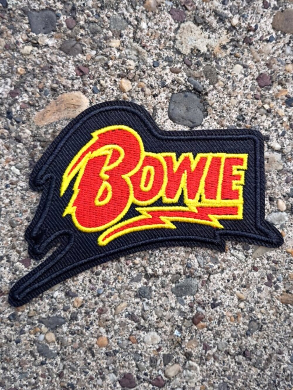 BAND PATCH- Bowie